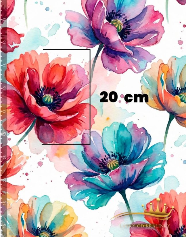 Akvarelové máky  (úplet)