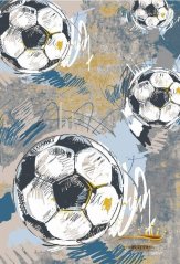 Kreslené míče (úplet)