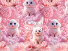 Růžová koťátka (teplákovina)