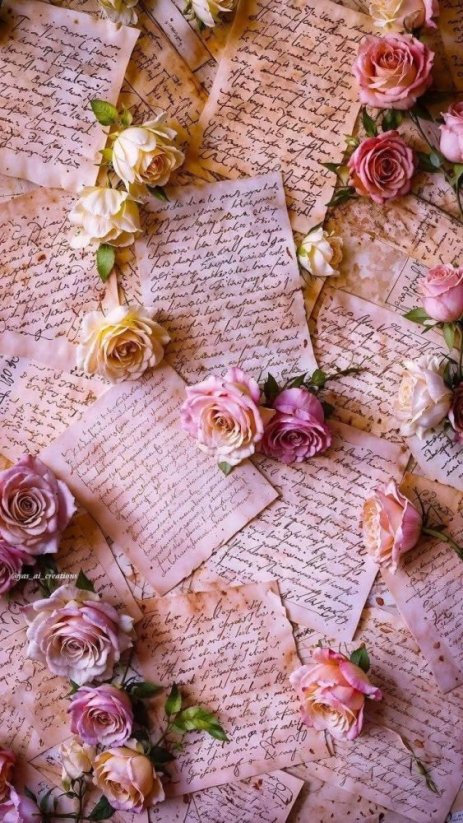 Růže na novinách (teplákovina)